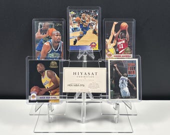 Present till honom | Vintage NBA-kort | Utställningsset När bruset avtar