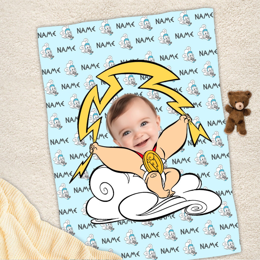 Personalized Baby Photo Hercules Blanket, Custom Name Hercules Baby  Blanket, Disneyland Family Matching, Walt Disney World, Birthday Gift