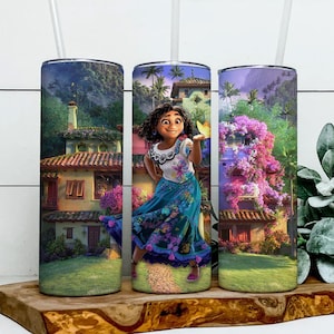 Encanto Family 3D 20oz Skinny Tumbler Wrap PNG, Encanto Movie PNG, Sublimation Instant File Digital, Download PNG