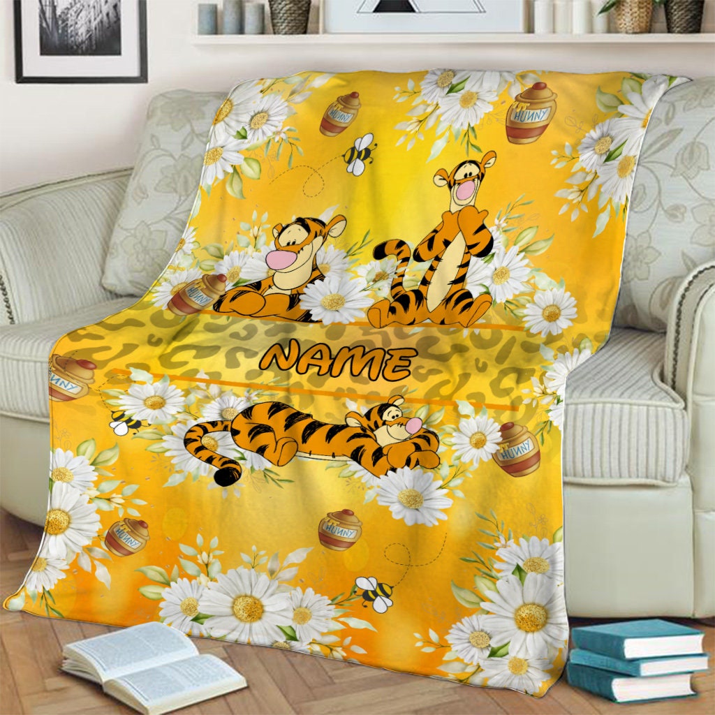 Tigger Blanket Etsy