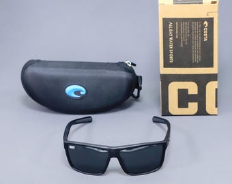 Costa Del Mar Rinconcito Sunglasses – Polarized 580P Lenses (Black Frame / Gray Lenses)