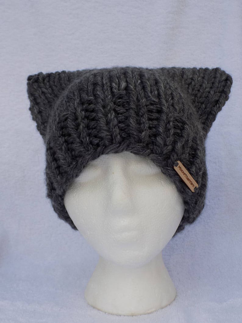 Knit Kitty Cat Hat Cat Hat Pussycat Hat
