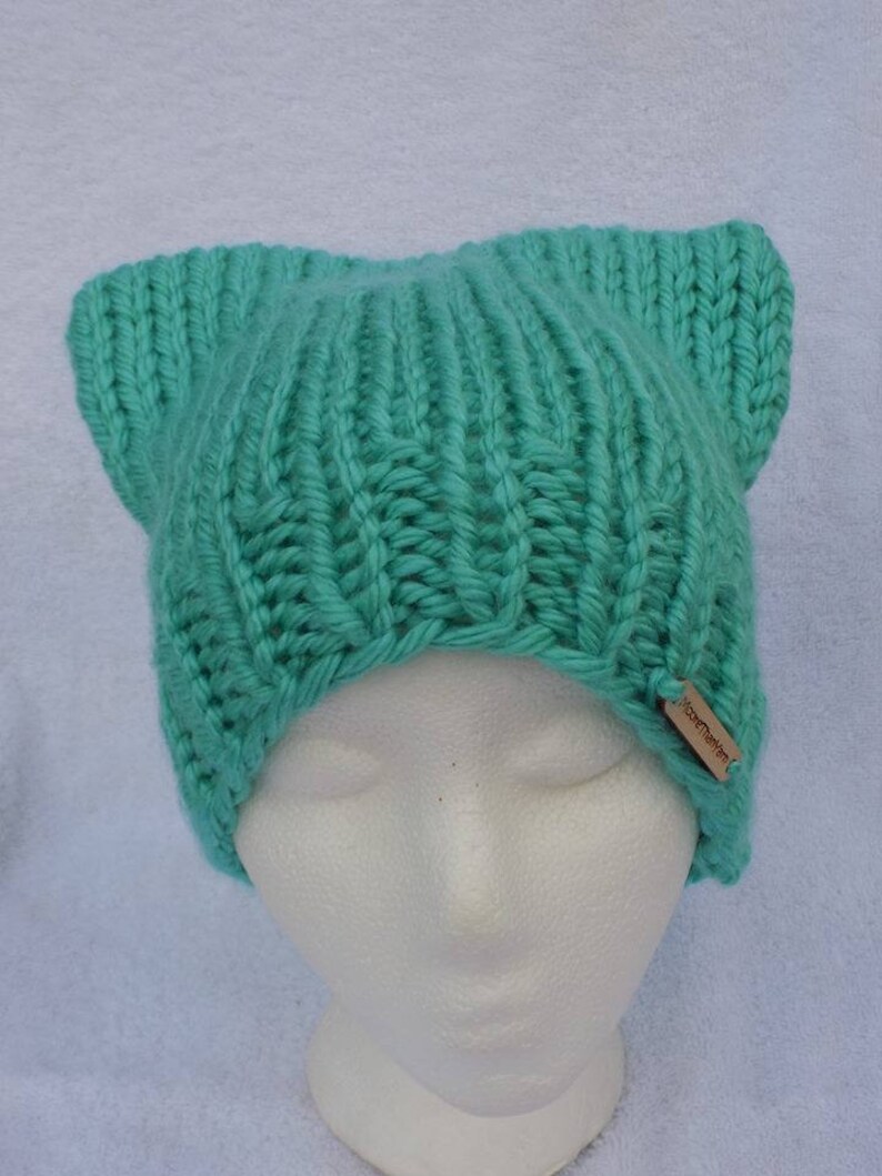 Knit Kitty Cat Hat Cat Hat Pussycat Hat
