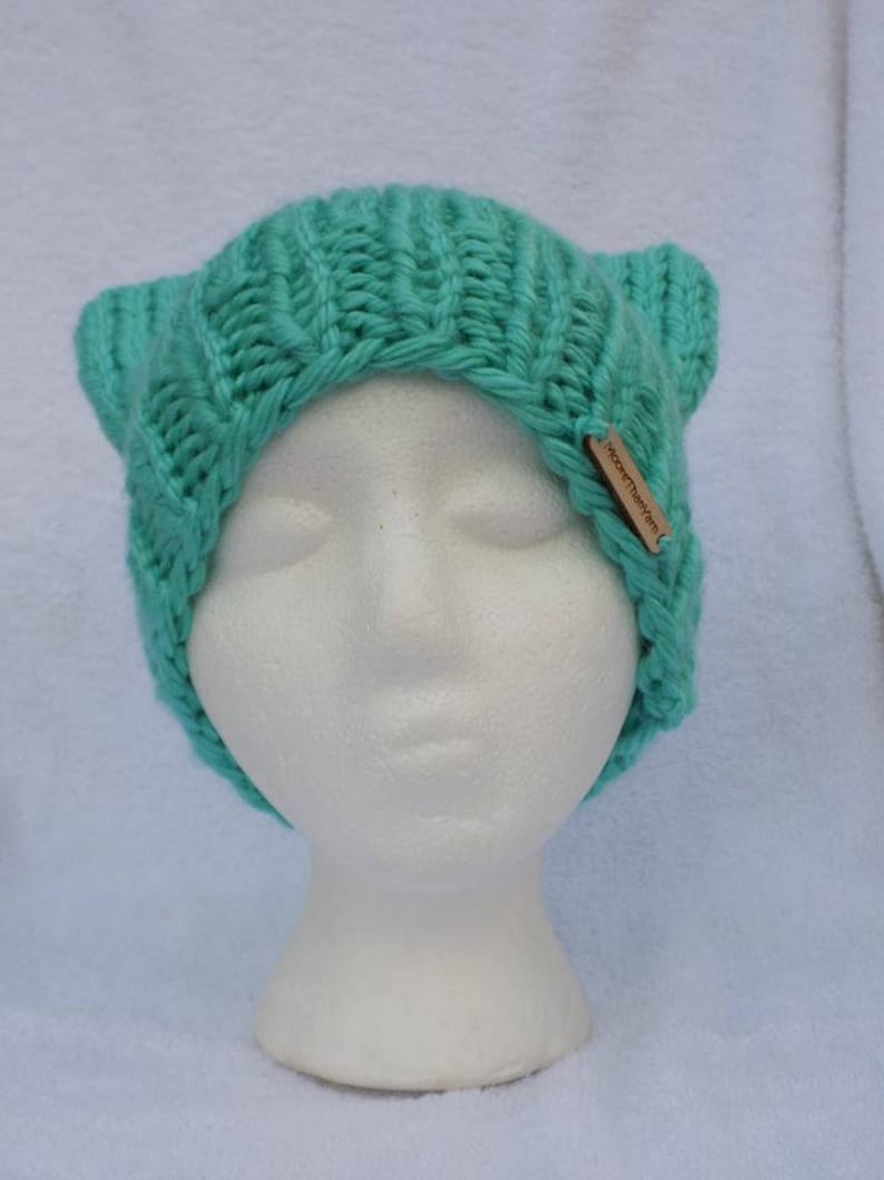 Knit Kitty Cat Hat Cat Hat Pussycat Hat