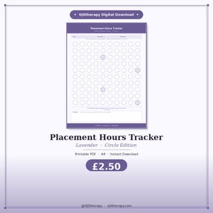 Placement hours Tracker