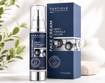 Crema idratante viso uomo per uso quotidiano / Trattamento idratante leggero per la cura della pelle (50 ml)