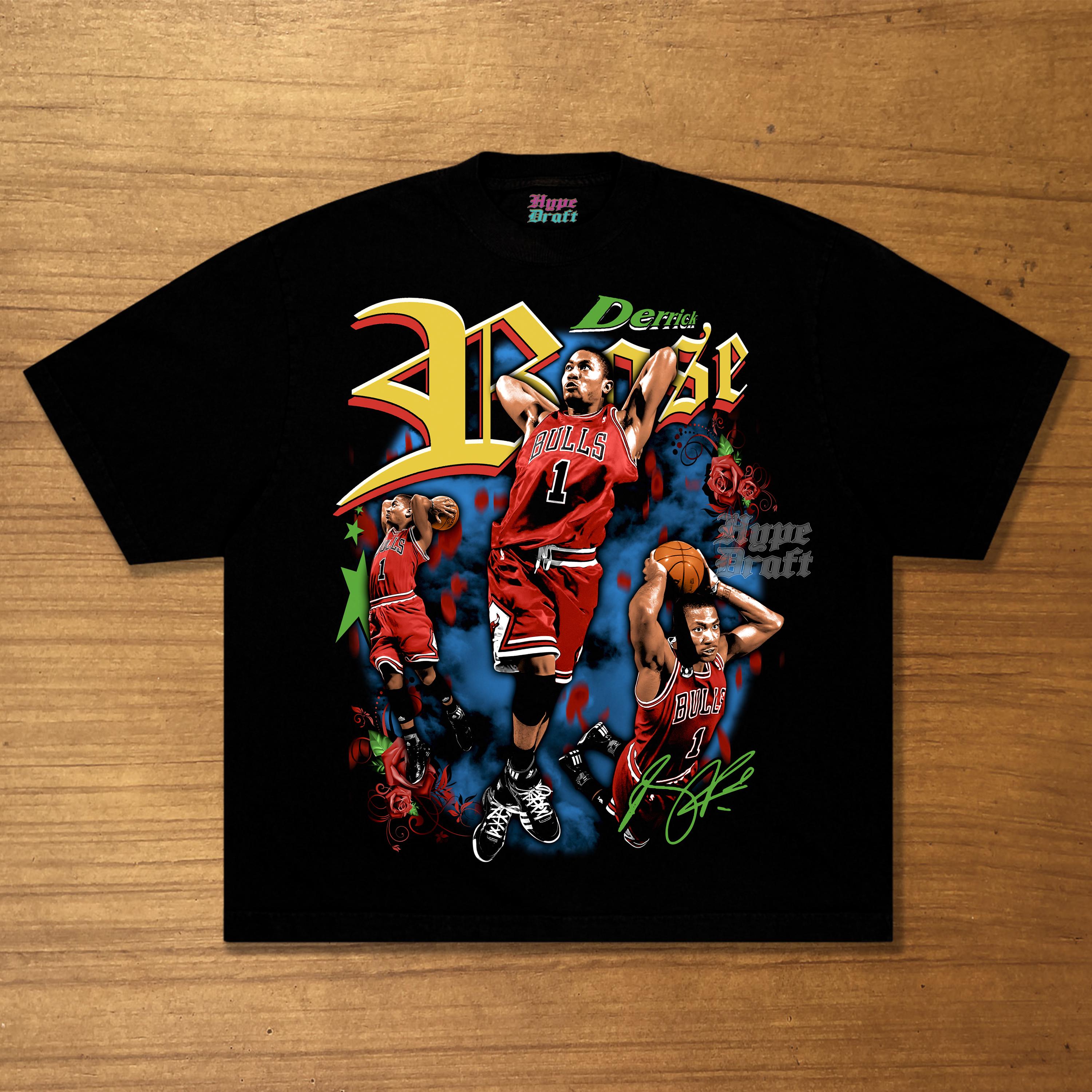  シカゴ ブルズ 1 デレクローズさん XXL 古着 ゲームシャツ Derrick Rose Vintage Tee - Etsy