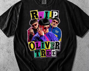 Oliver Tree RIP Graphic Tee, Vintage Tribute Musician Fan Shirt