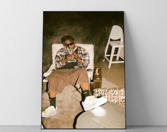 Travis Scott Poster, Alternative Album Cover,  Vintage, Room Decor, College Dorm, A4, A3, A2, A1, A0