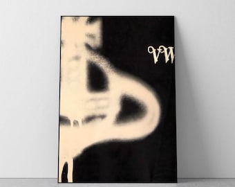Vintage Vivienne Westwood Graffiti Poster, Room Decor, College Dorm, A4, A3, A2, A1, A0