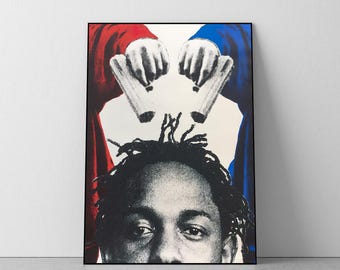 Kendrick Lamar, Alternative Album Cover,  Vintage, Room Decor, College Dorm, A4, A3, A2, A1, A0