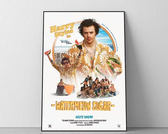 Harry Styles Poster, Vintage, Room Decor, College Dorm, A4, A3, A2, A1, A0