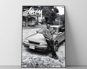 Stussy Fashion Skate Poster, Hypebeast Wall Art, College Dorm Decor (A4-A0)
