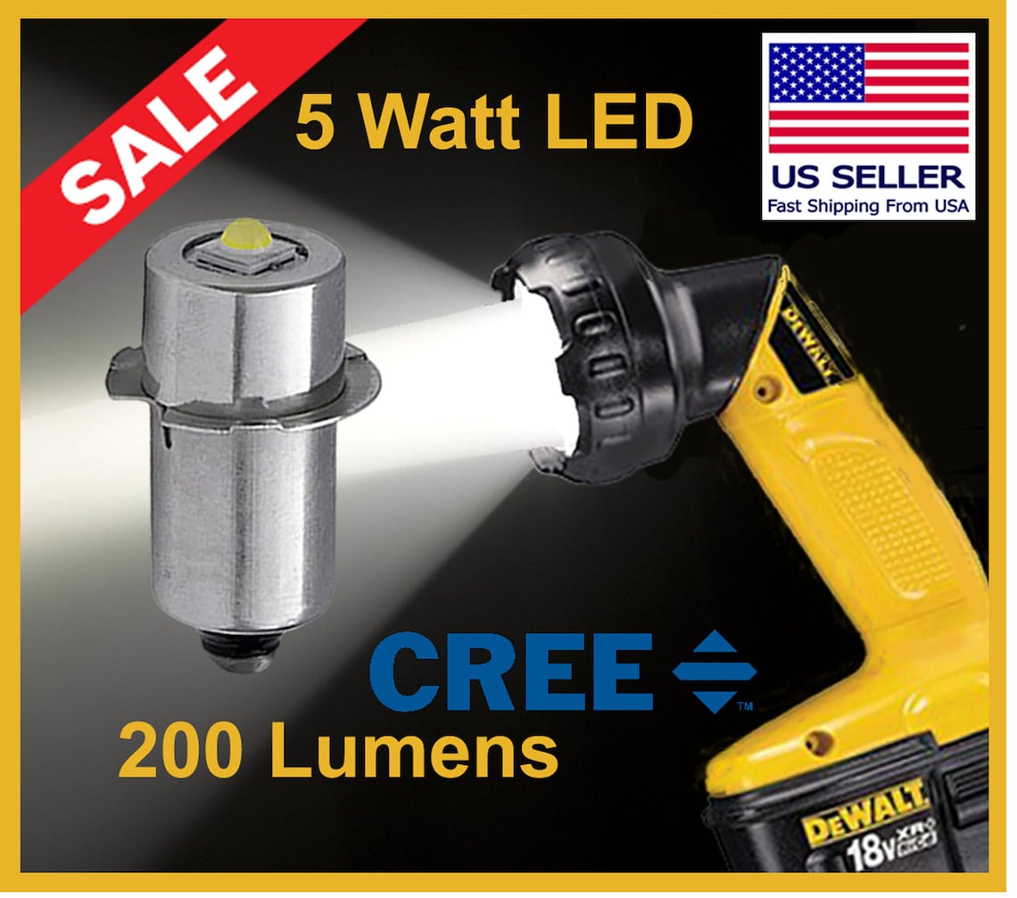 18V LED Replacement High Power Light Bulb for Dewalt Etsy