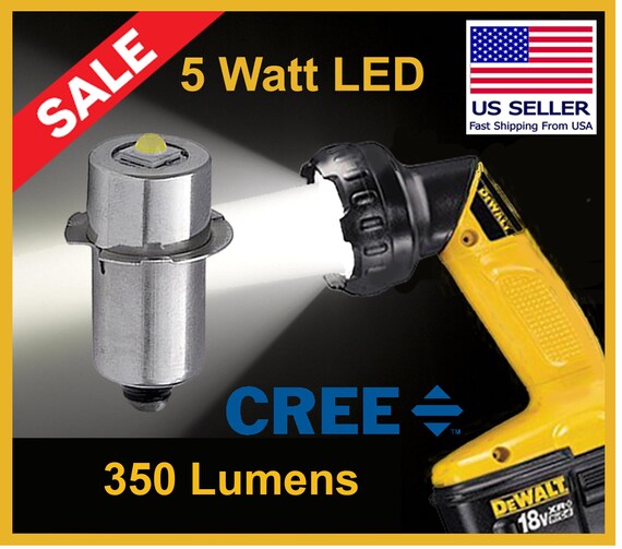 Dewalt 18 volt flashlight bulb hotsell