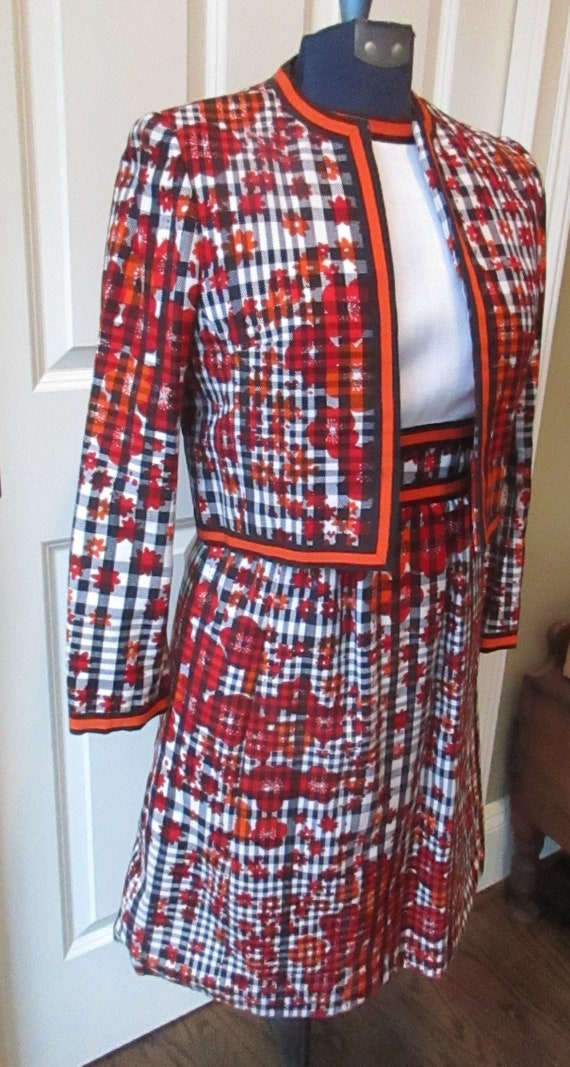fantastic 2 piece heavy linen dress and jacket 198