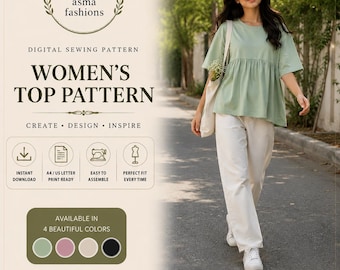 Women's Top Sewing Pattern