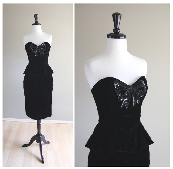 robe bustier vintage