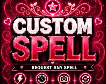 Custom Spell | Personalized Spell Casting | Money, Protection, Success, Love Spell | Custom Wish Ritual | Spells By Aurora