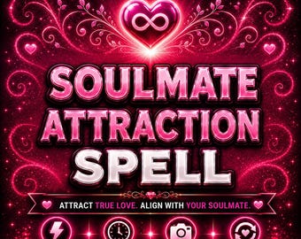 Soulmate Attraction Spell | True Love Spell, Attract Soulmate Fast, Love Manifestation Ritual, Relationship Spell | Spells By Aurora