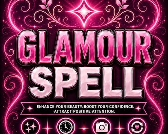 Glamour Spell | Beauty Spell | Confidence Spell | Attraction Spell | Enhance Your Aura | Self Love Spell | Spells By Aurora