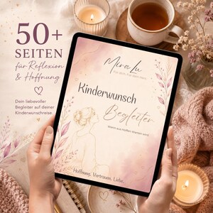 Fertility Companion PDF | Fertility Diary | Emotional Workbook with Affirmations | Reflection Journal | Instant Download