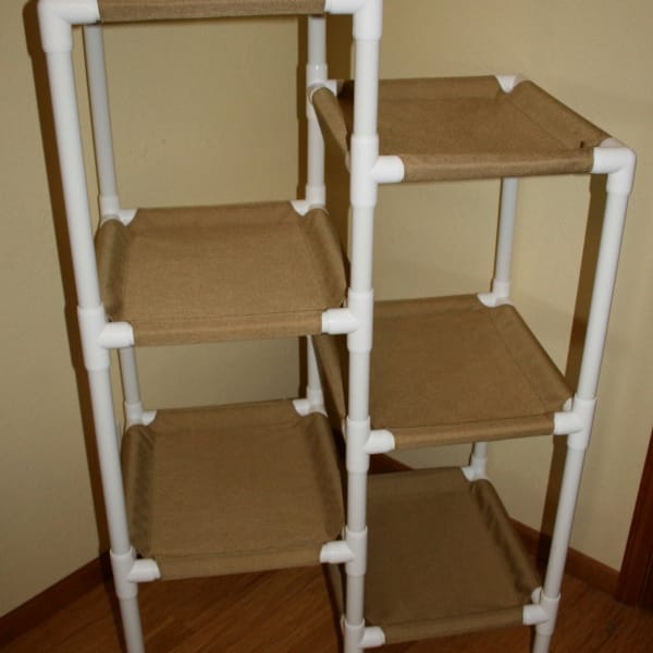 The 6 Tier Cat Condo, Heavy Duty Cordura Fabric, choice of colors