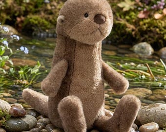 Jellycat Brooke Otter Plush: Ultra-Soft Woodland Cuddle Companion