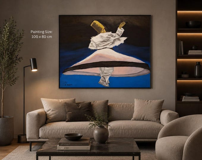 Sacred Spin 100 x 80cm