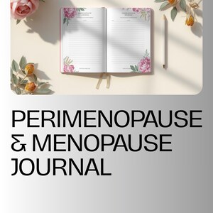 Perimenopause Tracker Printable | Menopause Journal & HRT Log | Hot Flash Tracker | Instant Download PDF