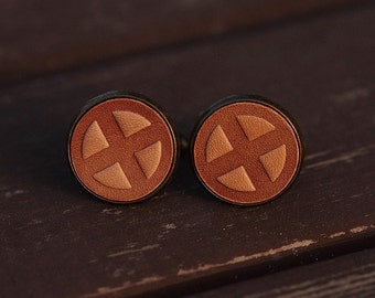 Gemelos de hombre - Gemelos estilo vintage - Gemelos de X-men con caja de regalo