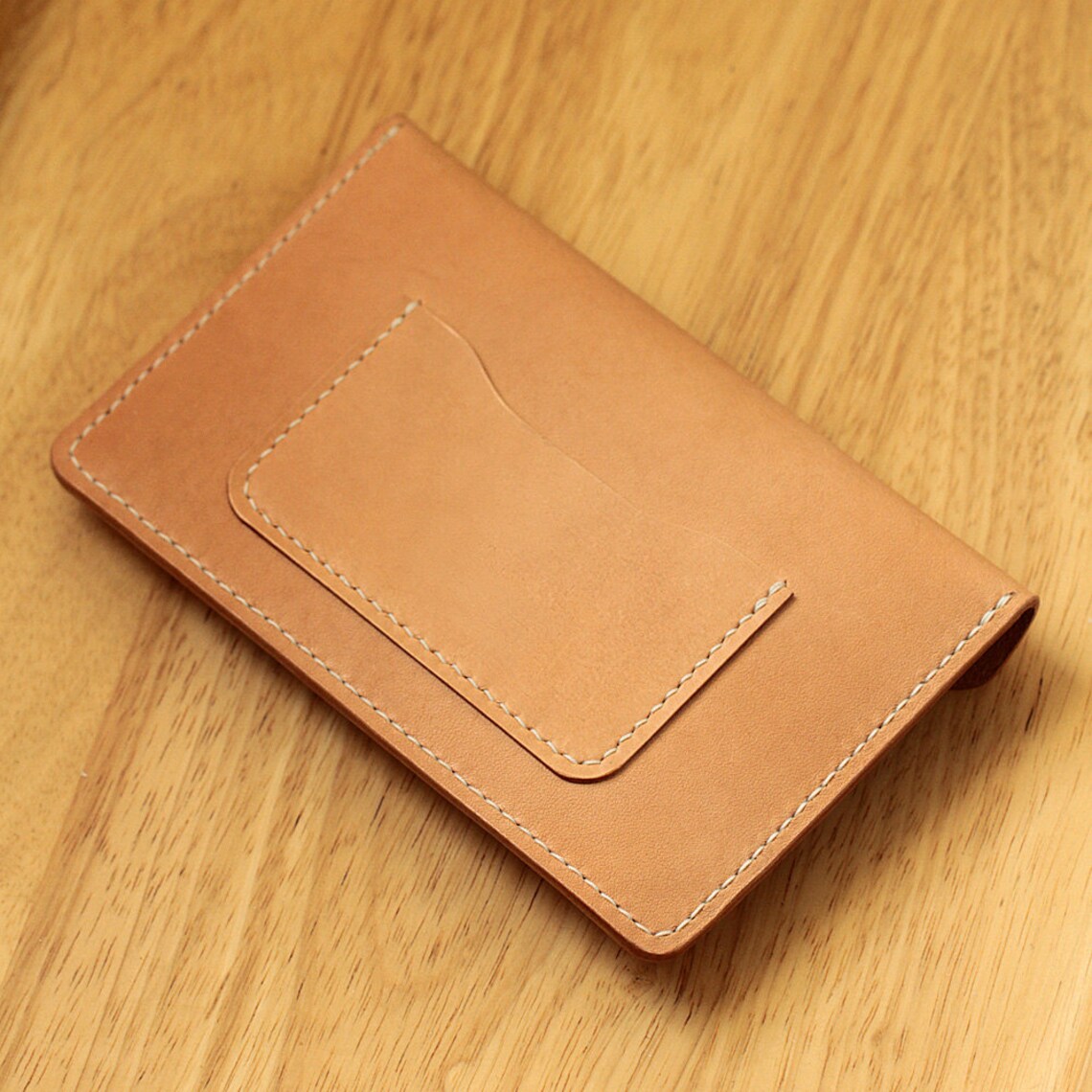 100 Handstitched Vegetable Tanned Leather Case Holder Etsy