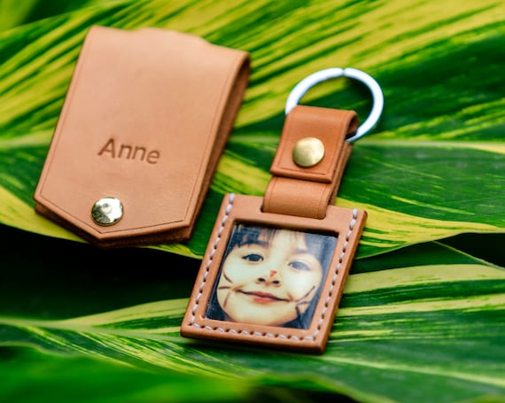 Keychain - Rectangle - ireland - Leather Keychain - Rectangle - ireland - Leather