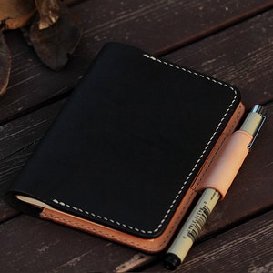 100% hecho a mano vegetal curtido cuero con notas cubierta / libro de notas / Moleskine / cubierta de notas de campo