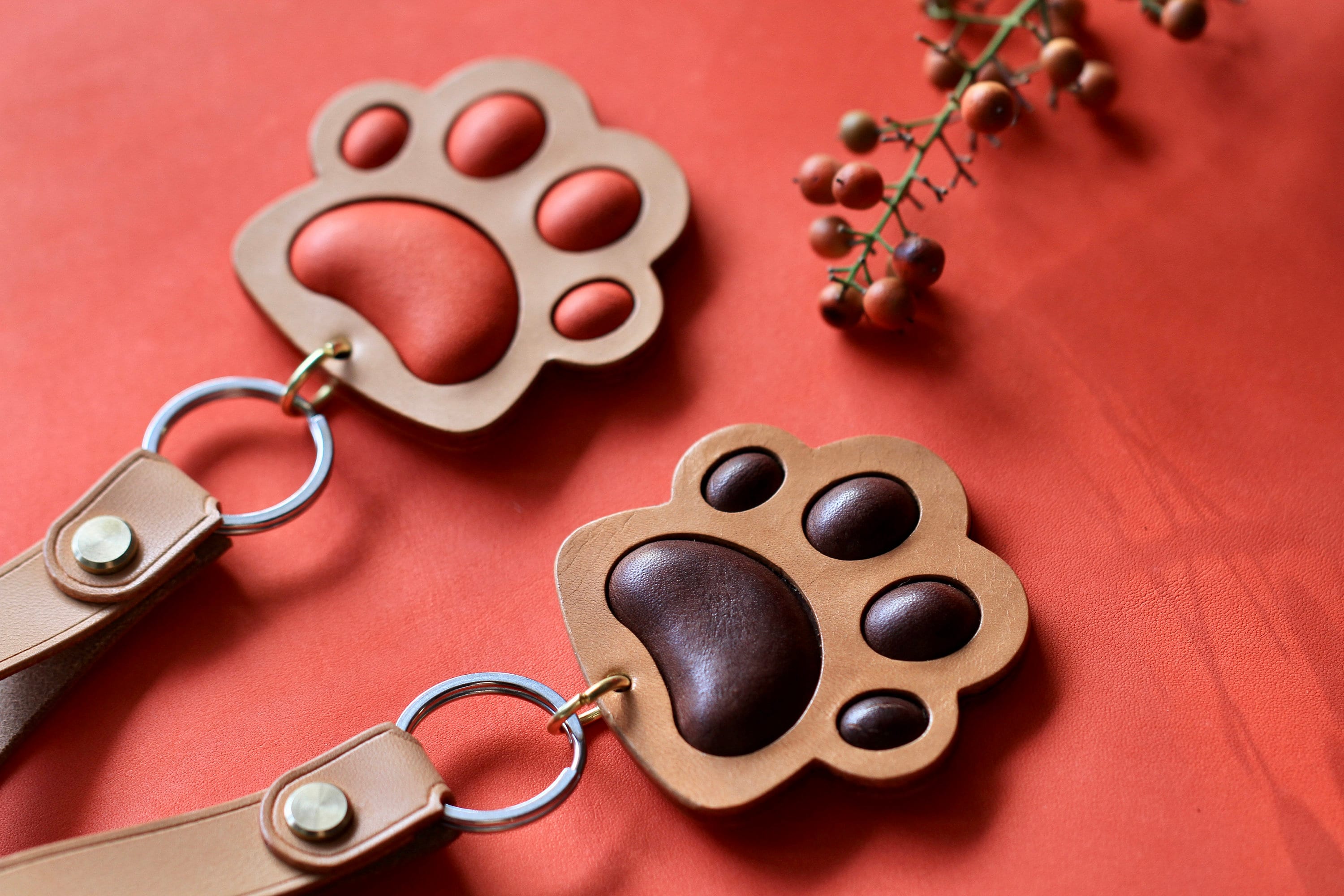 Portachiavi A Forma Di Zampa Di Cane - Accessorio Regalo Per Uomo, Donna, Ragazzo, Ragazza - Semplice E Resistente - 5