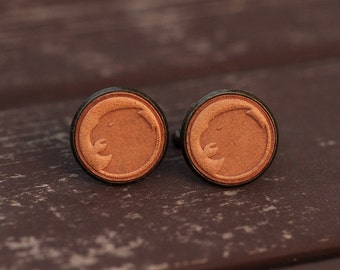 Men's cufflinks - Vintage Style Cufflinks - The Hawkman cufflinks with a gift box