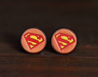 Gemelos para hombre - Gemelos personalizados de superhéroes para bodas