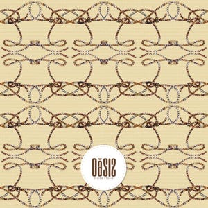 Rope arabesque patterns, a sophisticated country-chic style ideal for decorative compositions, wallpapers, and fabrics.