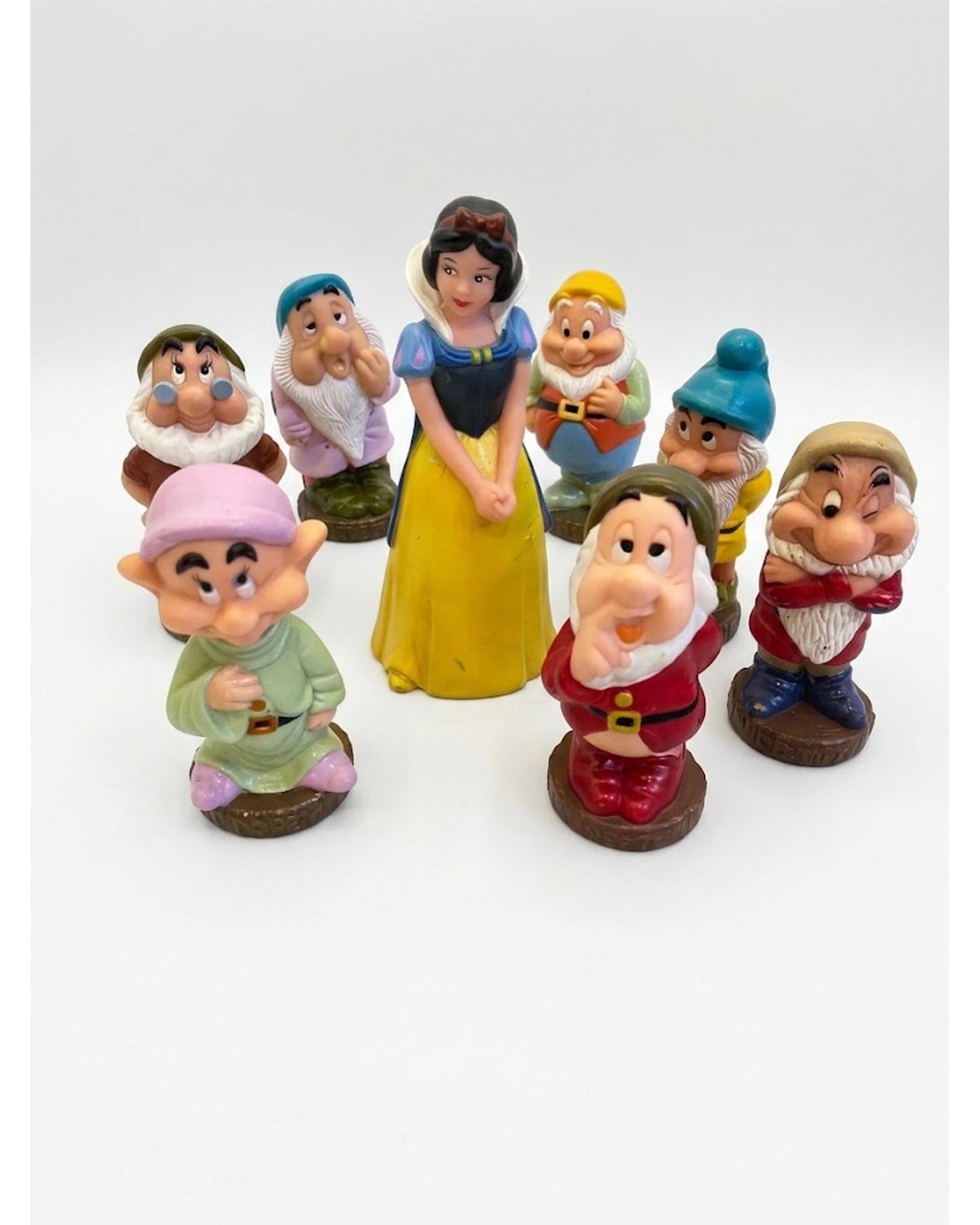 Vintage Seven Dwarfs Figures - Etsy
