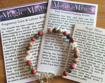 Pregnancy Protection & Safety Awareness Bracelet, Keep Mom to be feeling protected and safe!