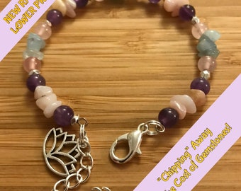 Gemstone Fertility charm Bracelet supporting infertility and unexplained difficulties conceiving