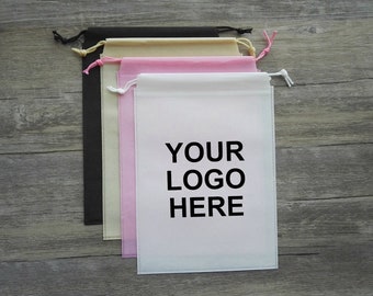 Custom Non Woven Bags | Personalized Shoe Bags | Custom Dust Bags With Logo, 100 pcs