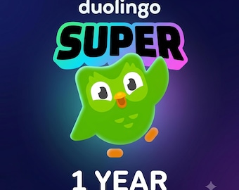 Duolingo Super 12 Monate Abonnement (Digitale Lieferung)