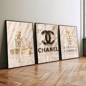 Chanel No 5 Wall Art - Etsy