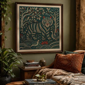 Deer gond art - Etsy 日本