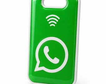WhatsApp NFC Keyring (Epoxy Premium)