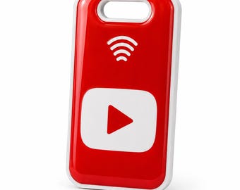YouTube NFC Keyring (Epoxy Premium)