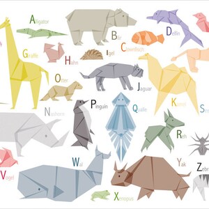 ABC Poster &quot;Animal Gang&quot;