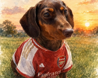 Ritratto personalizzato ad acquerello del tuo animale domestico, stampa artistica personalizzata del tuo cane (download digitale)