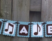 Items Similar To Its A Boy Rock And Roll Theme Banner Baby Shower